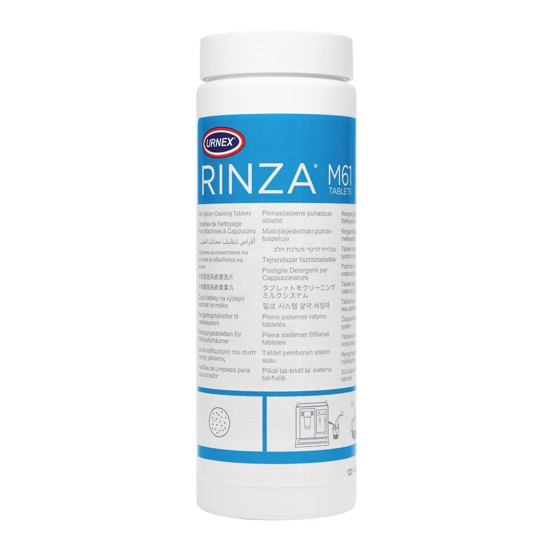 CW263 Rinza Milk Frother Cleaning Tablets M61 (Pack of 120)