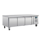 DA463 Polar U-Series Triple Door Chef Base Fridge