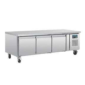 DA463 Polar U-Series Triple Door Chef Base Fridge - JD Catering Equipment Solutions Ltd