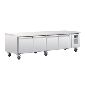 DA464 Polar U-Series Four Door Chef Base Fridge - JD Catering Equipment Solutions Ltd