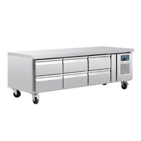 DA465 Polar U-Series Six Drawer Chef Base Fridge - JD Catering Equipment Solutions Ltd