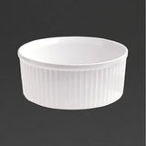 DB410 Revol French Classics Souffle Dishes White 110mm (Pack of 4) - JD Catering Equipment Solutions Ltd