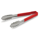 DC248 Vollrath Red Utility Grip Kool Touch Tong 12" - JD Catering Equipment Solutions Ltd