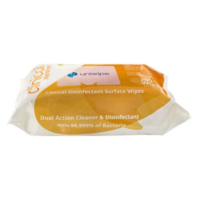 DF234 Uniwipe Clinical Disinfectant Surface Wipes (Pack of 200) - JD Catering Equipment Solutions Ltd