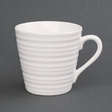 DH633 Olympia CafÃƒÂ© Aroma Mugs White 340ml (Pack of 6) - JD Catering Equipment Solutions Ltd