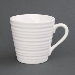 DH633 Olympia CafÃƒÂ© Aroma Mugs White 340ml (Pack of 6) - JD Catering Equipment Solutions Ltd