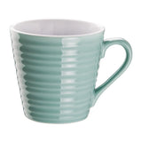 DH635 Olympia Cafe Aroma Mugs Aqua 340ml (Pack of 6) - JD Catering Equipment Solutions Ltd