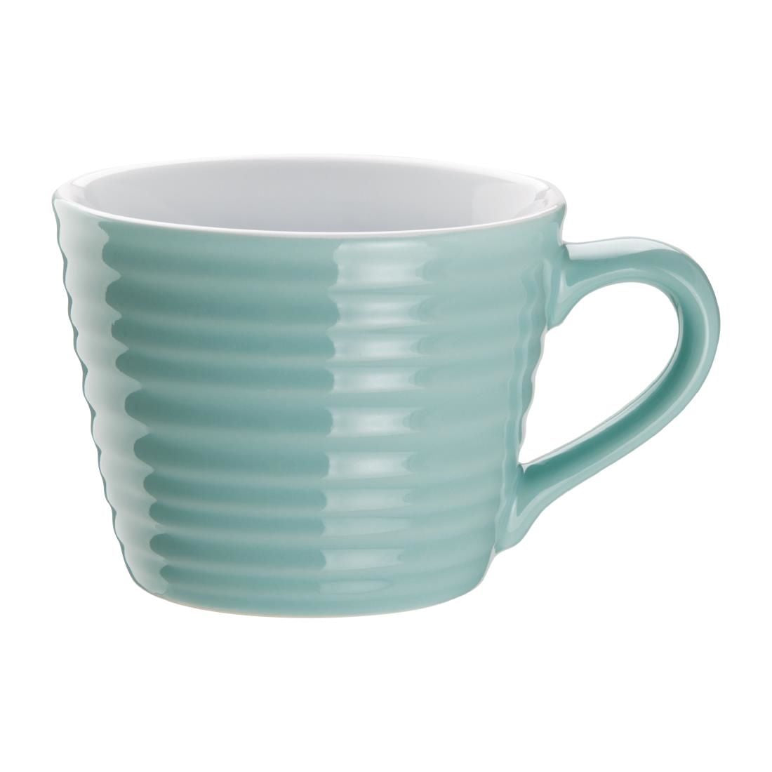 DH640 Olympia CafÃƒÂ© Aroma Mugs Aqua 230ml (Pack of 6)