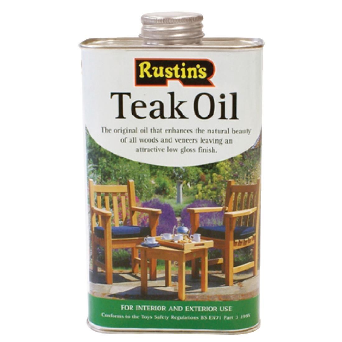 DL476 Rustins Teak Oil