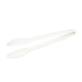 DR320 Matfer Bourgeat Exoglass Tongs White 12" - JD Catering Equipment Solutions Ltd