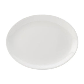 DY324 Utopia Titan Oval Plates White 240mm (Pack of 24) - JD Catering Equipment Solutions Ltd