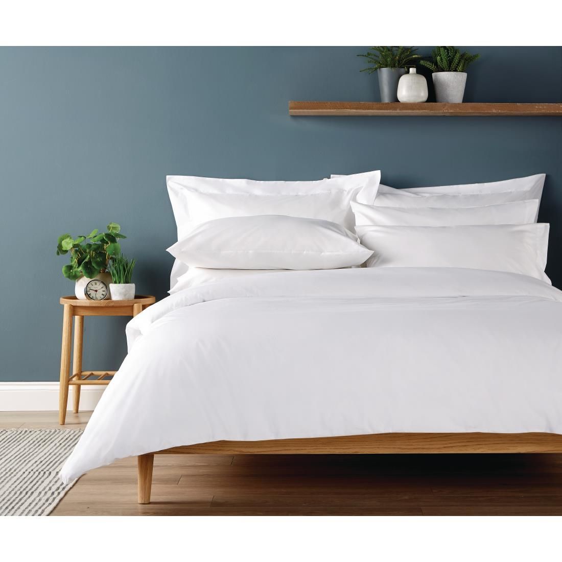 HD223 Eco Open Duvet Cover White Single