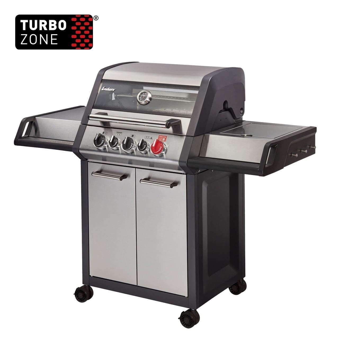 EN83766EndersÂ® Monroe Pro 3 Sik Turbo Gas Barbecue