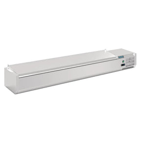 FA857 Polar G-Series Countertop Prep Fridge with Lid 10x 1/4GN - JD Catering Equipment Solutions Ltd