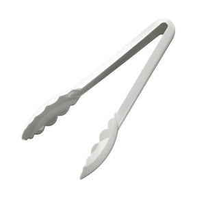 FA896 Matfer Bourgeat Exoglass Tongs White 9" - JD Catering Equipment Solutions Ltd