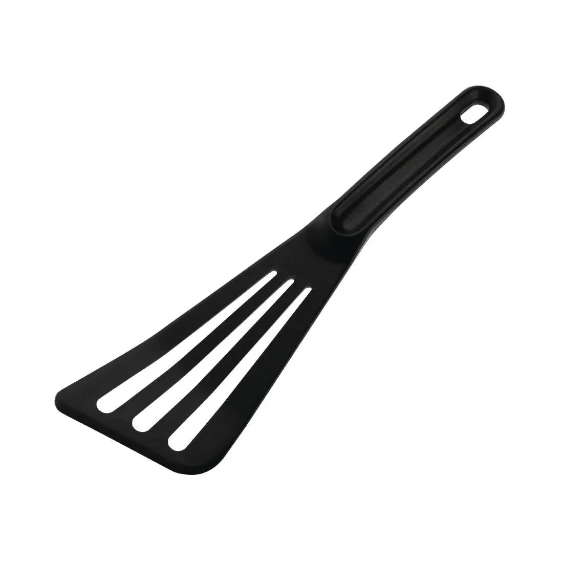 FA965 Matfer Bourgeat Pelton Exoglass Spatula 12" Black - JD Catering Equipment Solutions Ltd