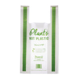 FC892 Vegware Compostable PLA Carrier Bags Medium (Pack of 500)