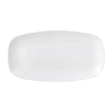 FJ825 Vellum White Chefs' Oblong Plate No. 4 13 7/8 x 7 3/8 " (Box 6) - JD Catering Equipment Solutions Ltd