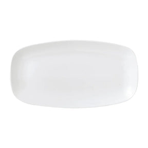 FJ825 Vellum White Chefs' Oblong Plate No. 4 13 7/8 x 7 3/8 " (Box 6) - JD Catering Equipment Solutions Ltd