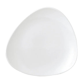 FJ829 Vellum White Triangle Plate 9 " (Box 12) - JD Catering Equipment Solutions Ltd