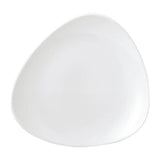 FJ830 Vellum White Triangle Plate 7 3/4 " (Box 12) - JD Catering Equipment Solutions Ltd