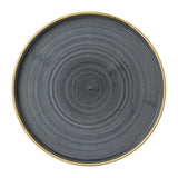 FJ913 Stonecast Blueberry Walled Plate 8 1/4 " (Box 6)