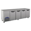 Williams Opal 4 Door 715Ltr Counter Fridge HO4U-SS - JD Catering Equipment Solutions Ltd