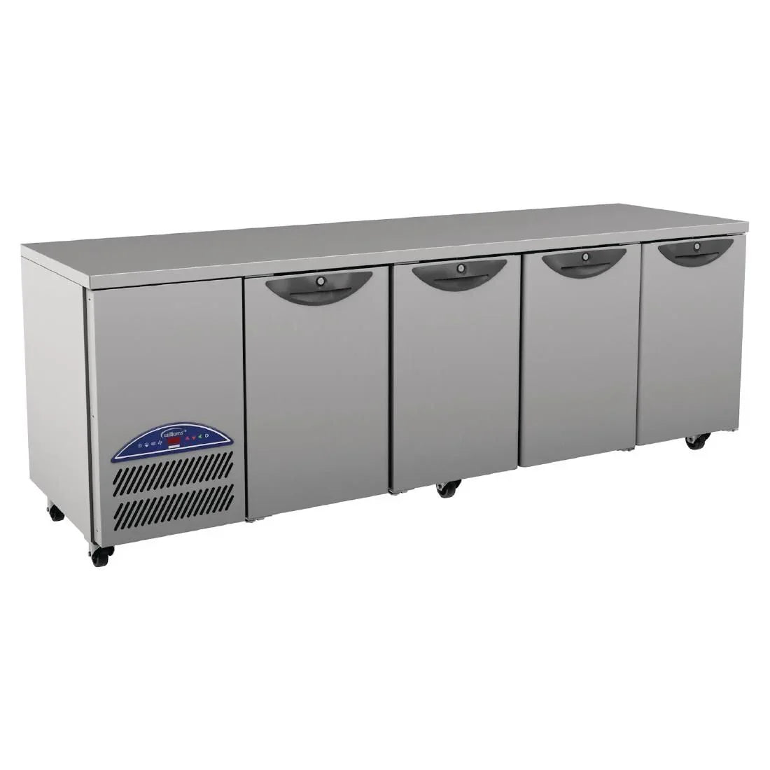 Williams Opal 4 Door 715Ltr Counter Fridge HO4U-SS - JD Catering Equipment Solutions Ltd