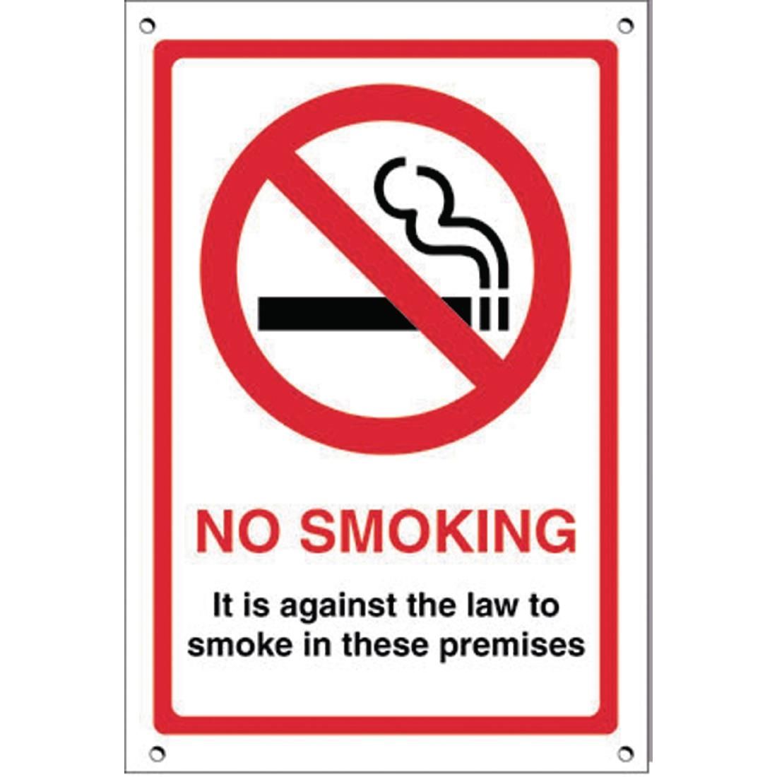 G537 No Smoking Premises Sign