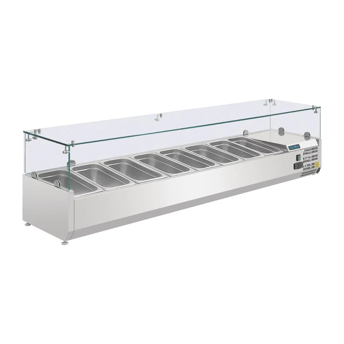 G610 Polar G-Series Countertop Prep Fridge 8x 1/4GN