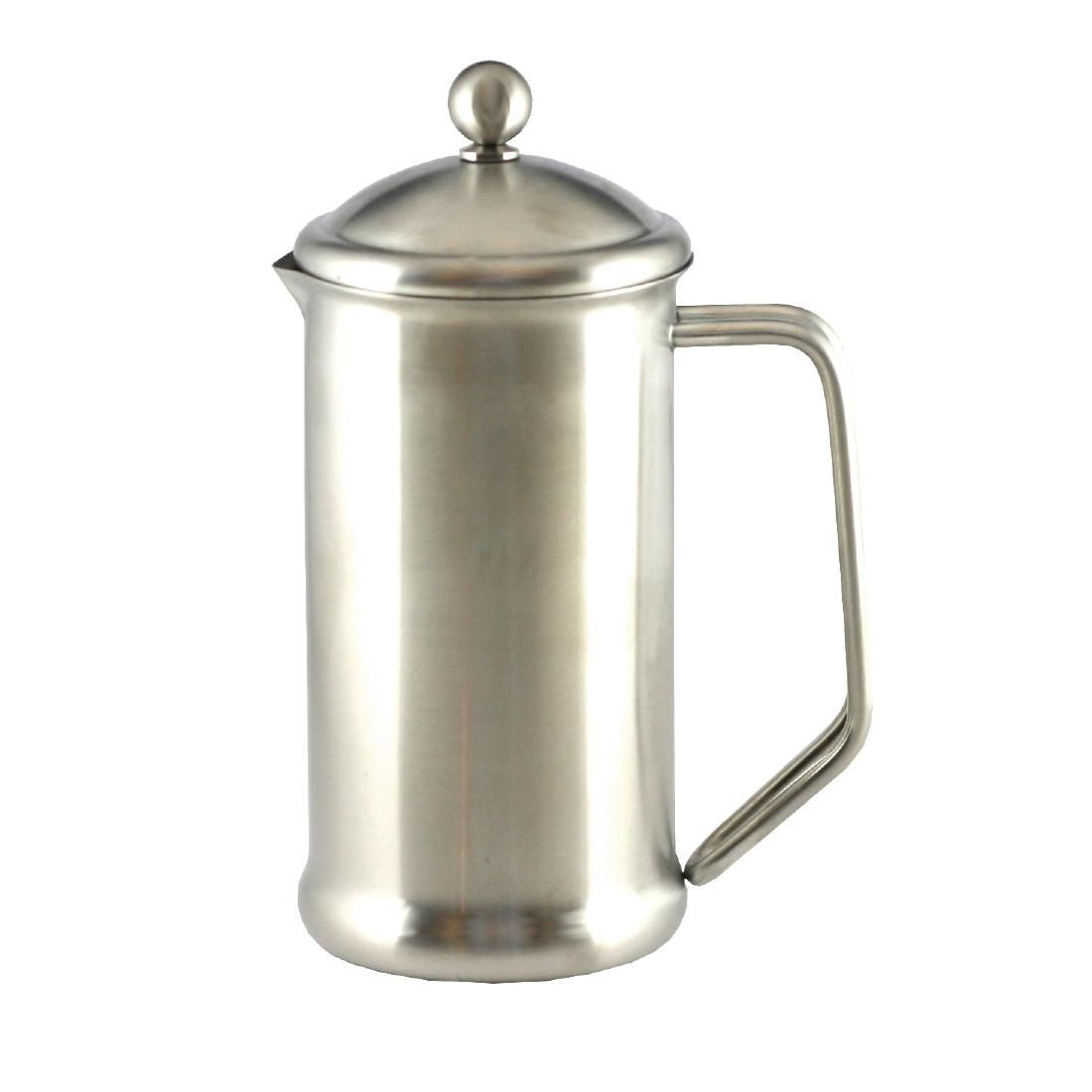 GD168 Olympia  Satin Finish Stainless Steel Cafetiere 6 Cup