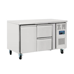 GD873 Polar U-Series Double Drawer Counter Fridge 282Ltr - JD Catering Equipment Solutions Ltd