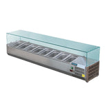 GD877 Polar G-Series Countertop Prep Fridge 8x 1/3GN