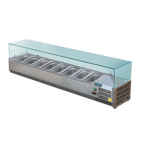 GD877 Polar G-Series Countertop Prep Fridge 8x 1/3GN - JD Catering Equipment Solutions Ltd