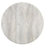 GG504 Werzalit Pre-drilled Table Top  Ponderosa White