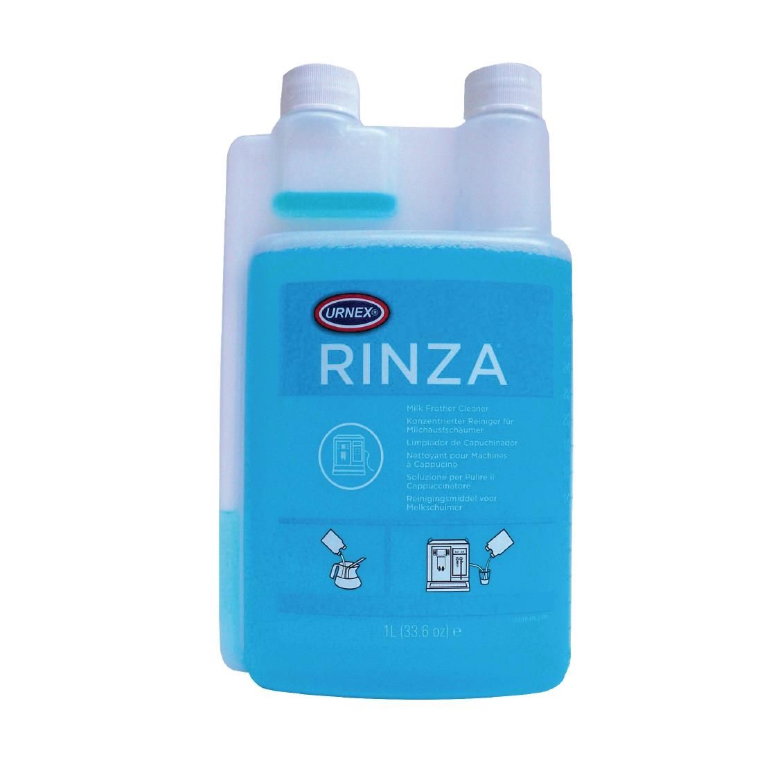 GG952 Urnex Rinza Alkaline Milk Frother Cleaner Concentrate 1.1Ltr