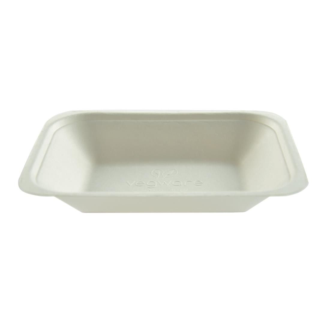 GH025 Vegware Compostable Bagasse Chip Trays 175mm (Pack of 500)