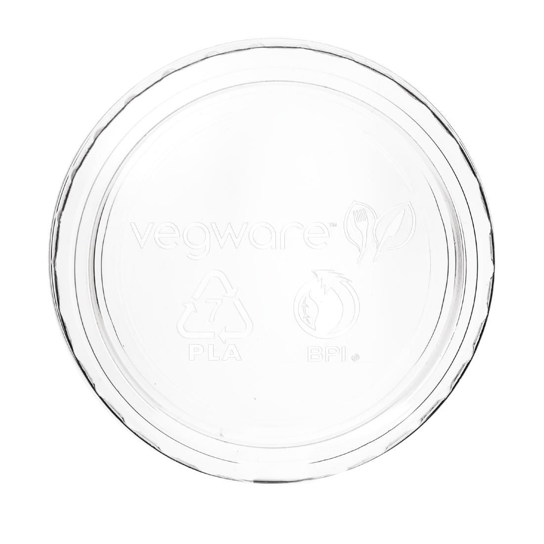 Vegware Compostable Cold Portion Pot Lids 59ml / 2oz and 118ml / 4oz