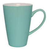 GL489 Olympia Cafe Latte Cups Aqua 340ml (Pack of 12) - JD Catering Equipment Solutions Ltd