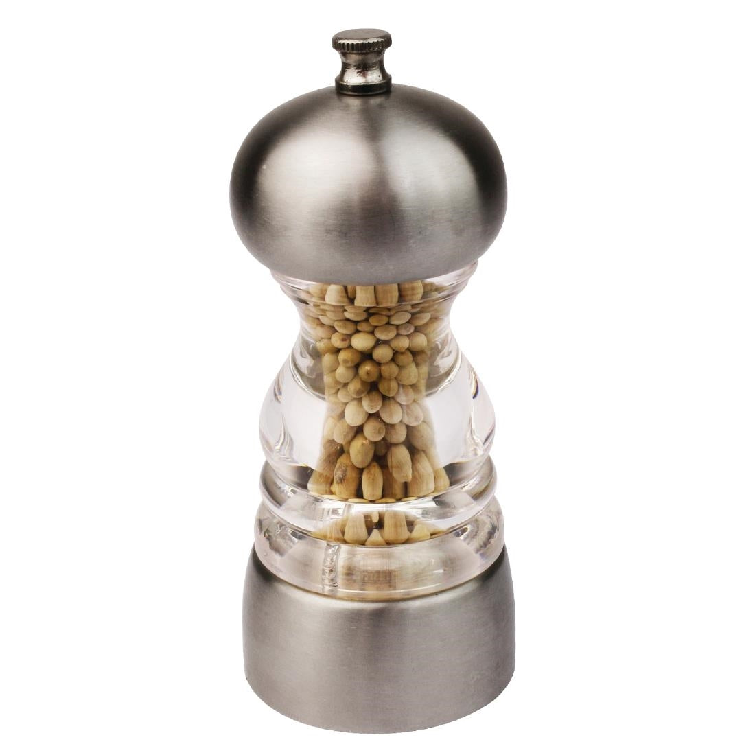 GM233 Olympia Stainless Steel Salt and Pepper Mill