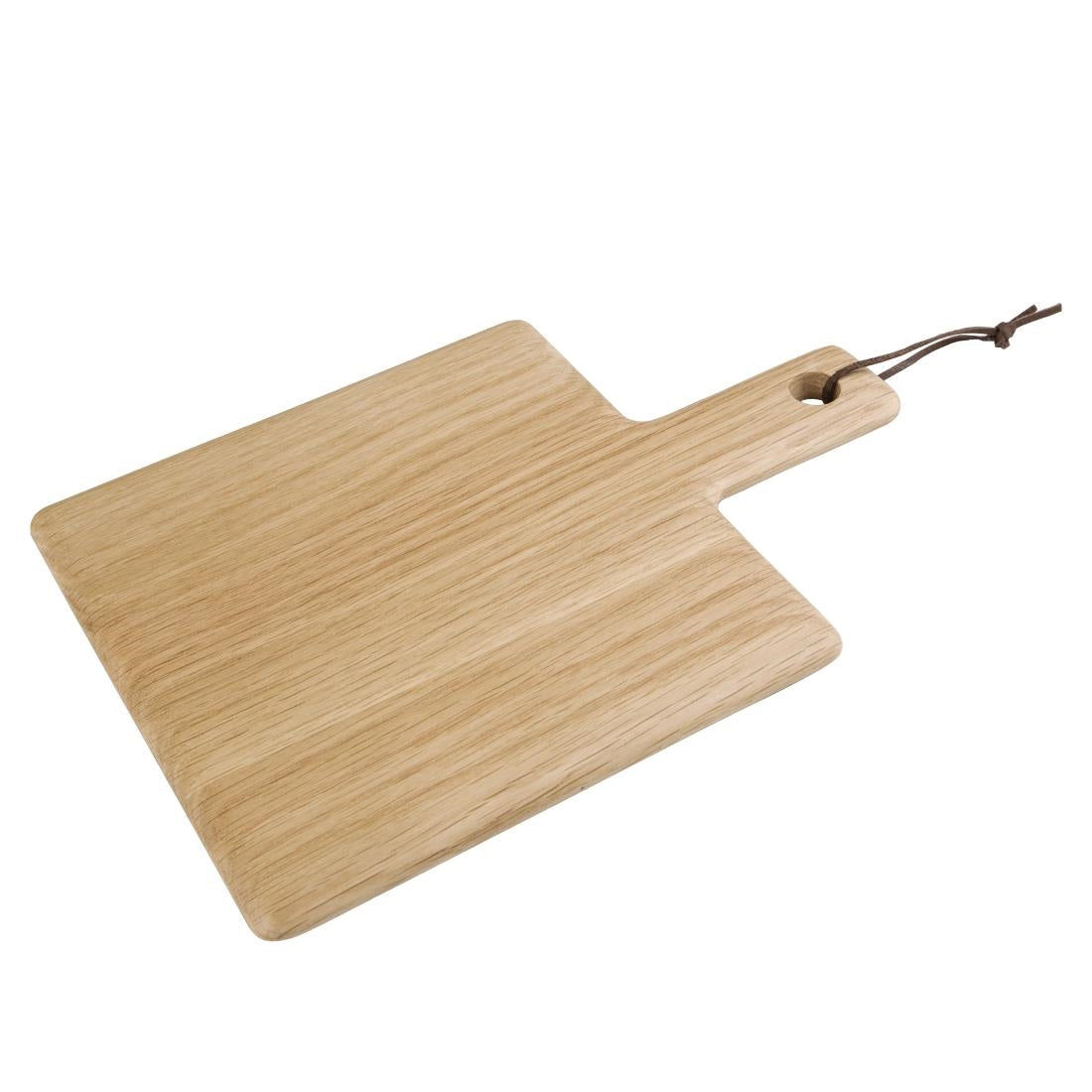 GM260 Olympia Oak Wood Handled Wooden Board Small 230mm