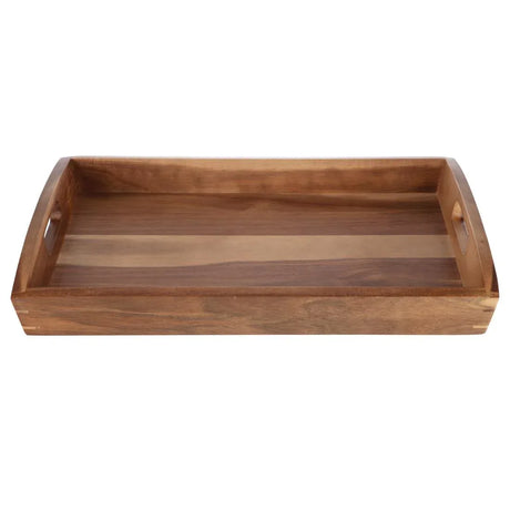 GM266 Olympia Large Acacia Wood Butler Tray 510mm - JD Catering Equipment Solutions Ltd
