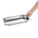 GM311 Vogue Stainless Steel 1/3 Gastronorm Pan 40mm