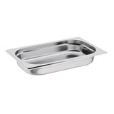 GM313 Vogue Stainless Steel 1/4 Gastronorm Pan 40mm