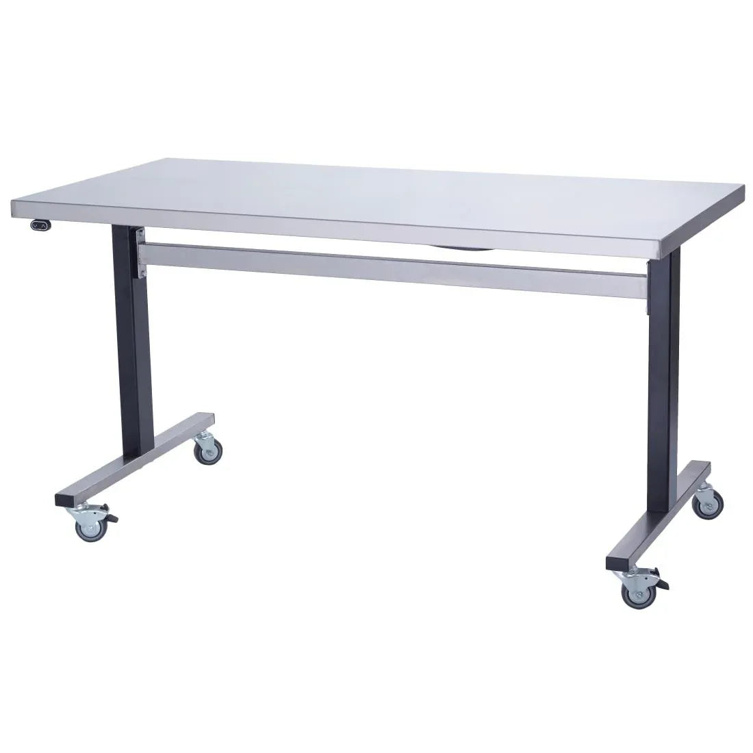 Parry Stainless Steel Adjustable Height Table Wide Electric Mobile 150 ...