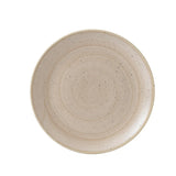 GR934 Churchill Stonecast Coupe Plate Nutmeg Cream 288mm (Pack of 12) - JD Catering Equipment Solutions Ltd