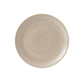 GR935 Churchill Stonecast Coupe Plate Nutmeg Cream 260mm (Pack of 12) - JD Catering Equipment Solutions Ltd