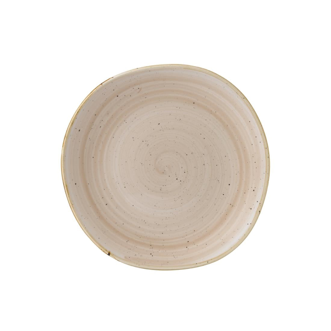 ChurchillÃ‚  Stonecast Round Plate Nutmeg Cream 264mm (Pack of 12)