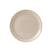 GR952 Churchill Stonecast Round Coupe Plate Nutmeg Cream 324mm (Pack of 6) - JD Catering Equipment Solutions Ltd
