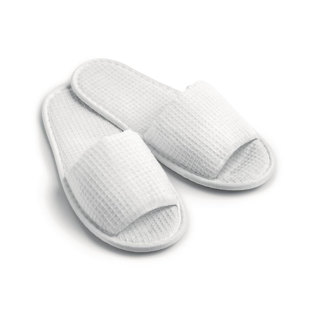 GT787 Mitre Comfort Langley Open Toe Flipflop White